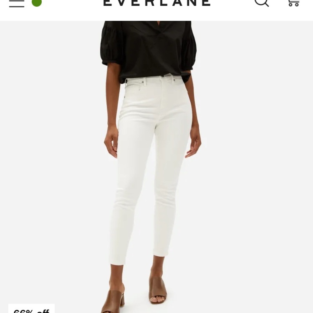 NWT Everlane Sz 29 high rise curvy jeans